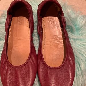 Maroon Tieks